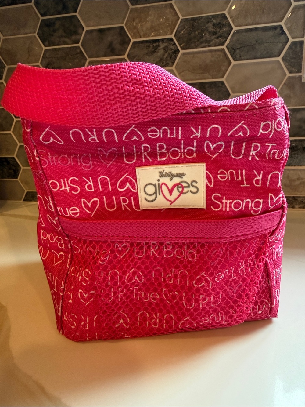 Thirty-one 6” mini tote bag